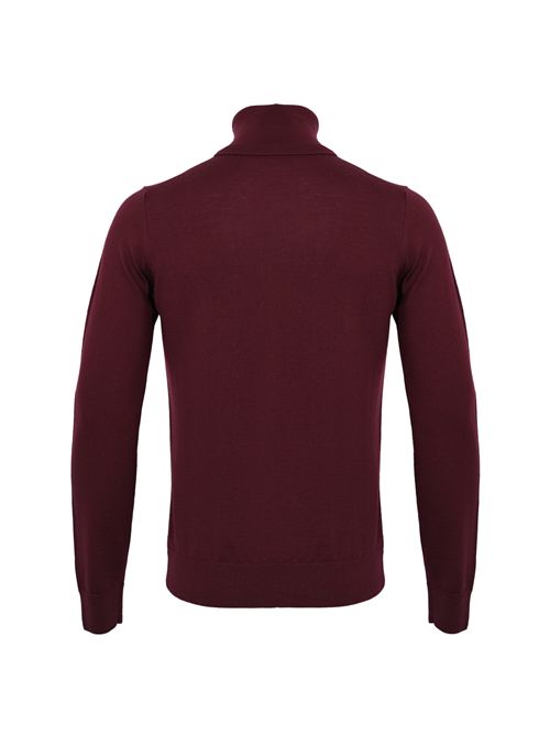 Maglia ciclista basic silm in merinos Ciliegia Alpha studio | AU-3012G1009